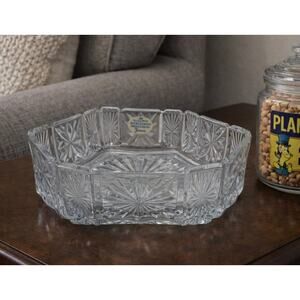 Vintage 1970’s Fostoria for Avon Cut Crystal Trinket Dish